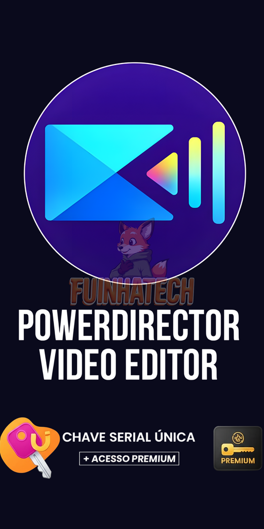 PowerDirector - editor de vídeos | Licença digital