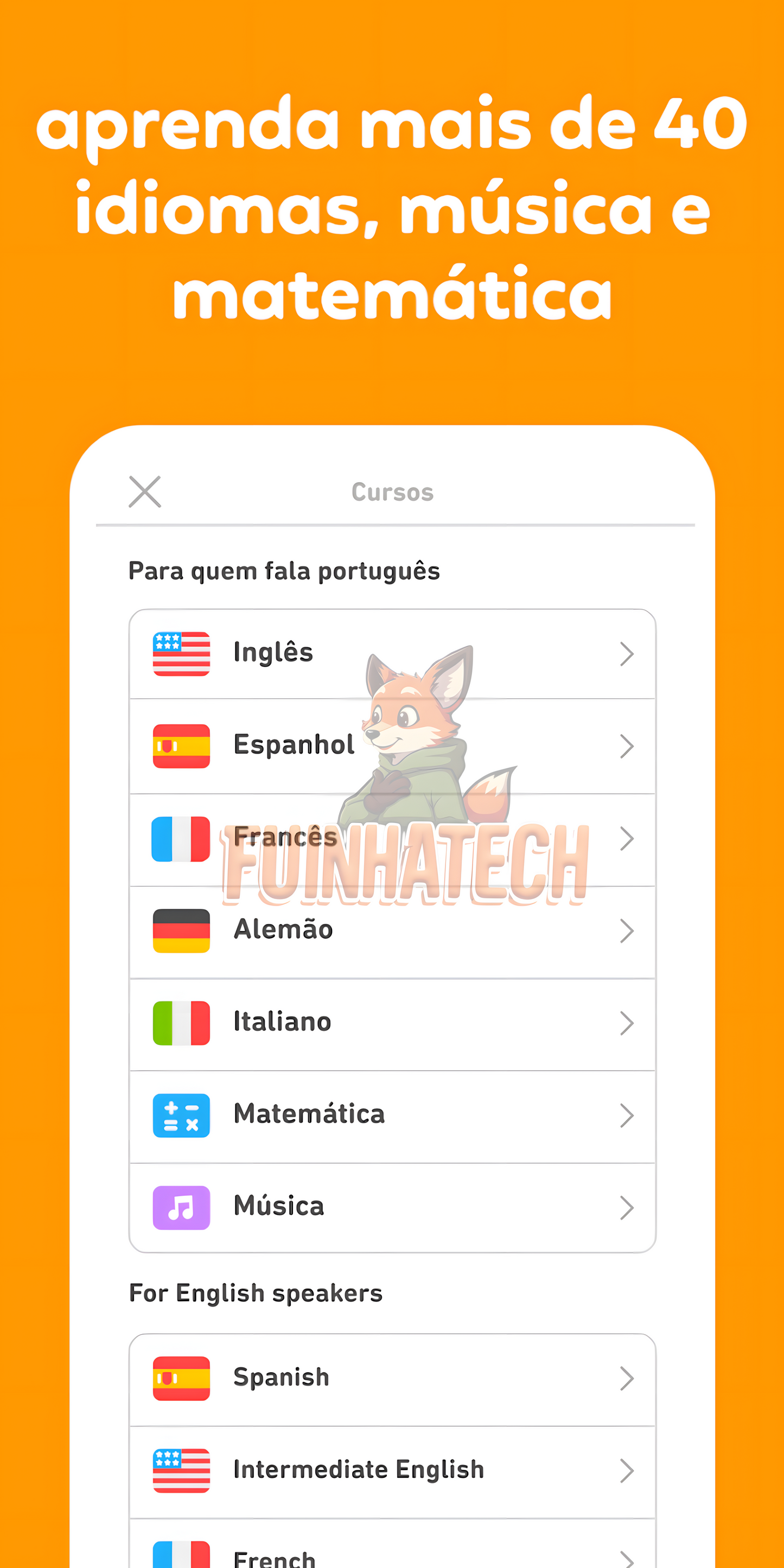 Duolingo: Inglês e muito mais! | Licença digital